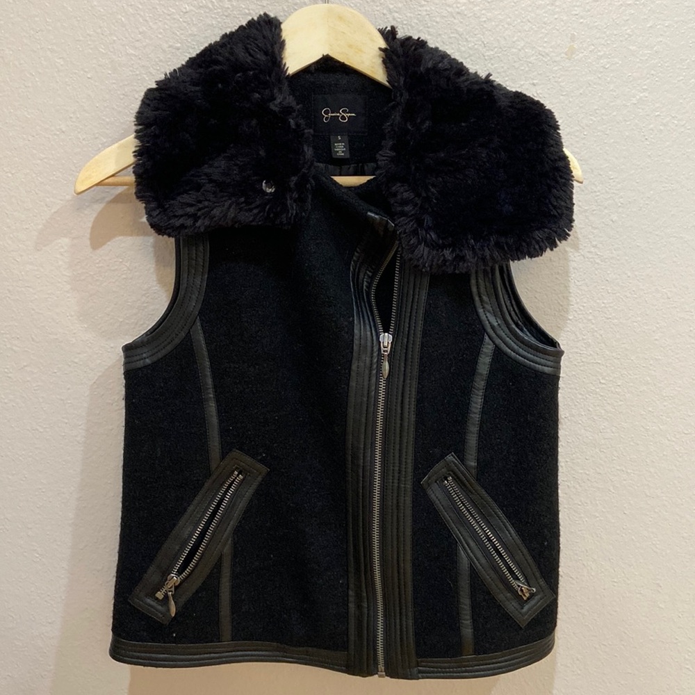 Jessica Simpson Zip Up Vest